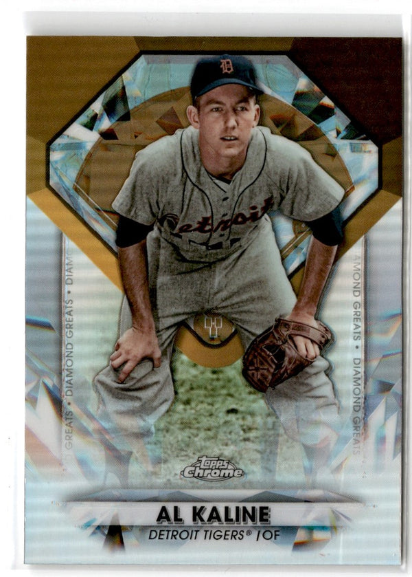 2022 Topps Chrome Update Diamond Greats Die-Cuts Al Kaline #DGC-60