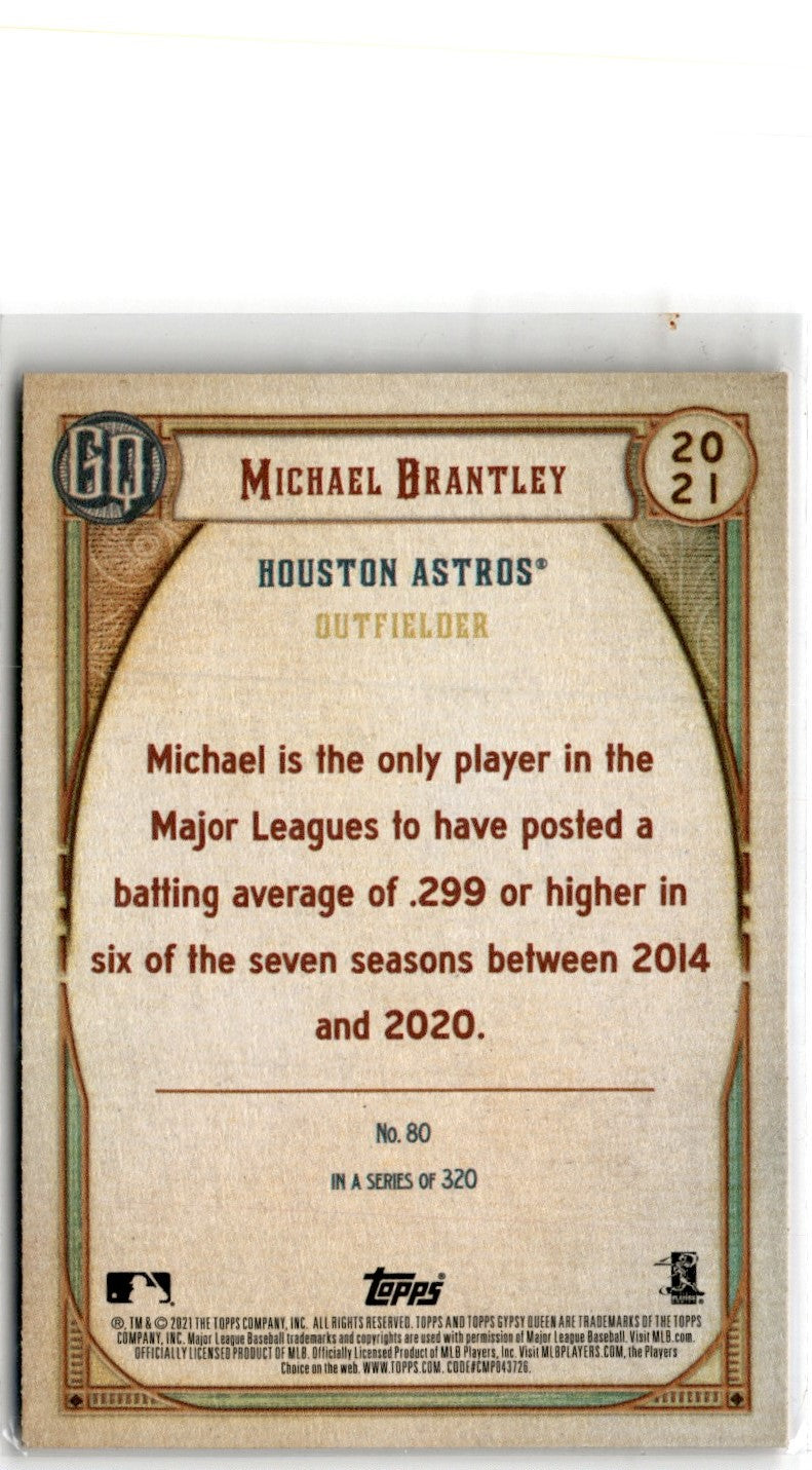 2021 Topps Michael Brantley