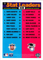 1996 Collector's Choice Albert Belle/Dante Bichette #3