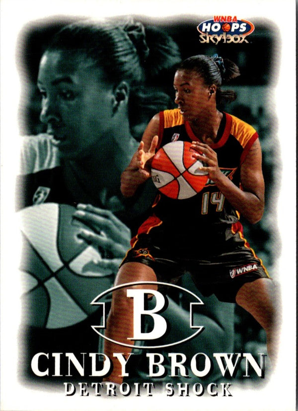 1999 Hoops WNBA Cindy Brown #33