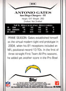 2010 Topps Prime Antonio Gates