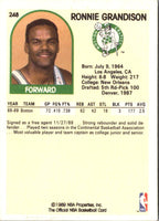 1989 Hoops Ronnie Grandison #248 Rookie