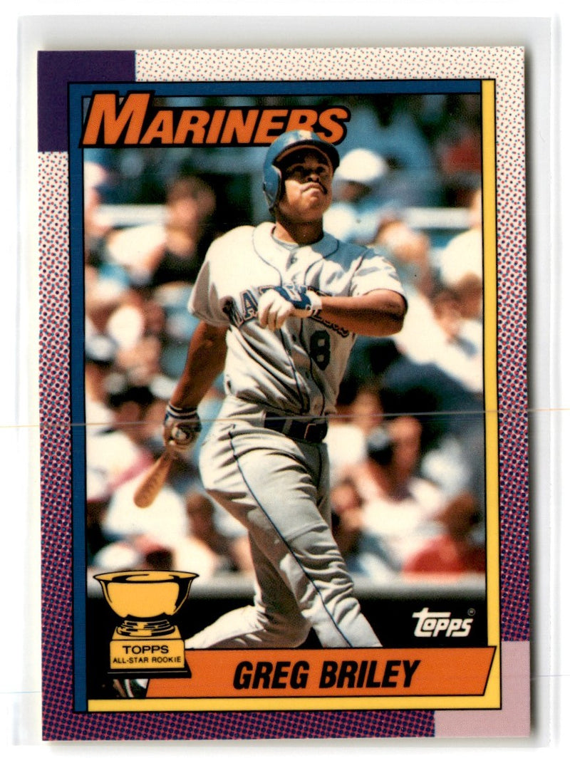 1990 Topps Tiffany Greg Briley