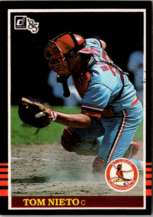 1985 Donruss Tom Nieto #596 Rookie