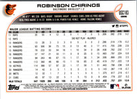 2022 Topps Chrome Update Robinson Chirinos #USC183