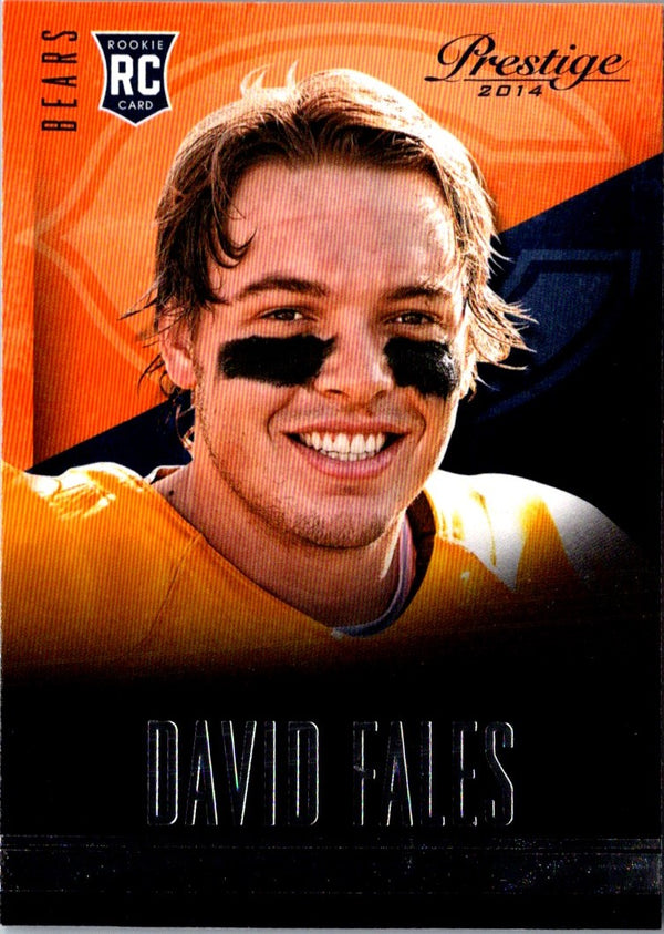 2014 Panini Prestige David Fales #227 Rookie