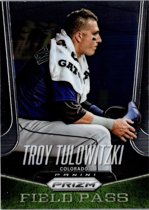 2015 Panini Prizm Field Pass Troy Tulowitzki #5