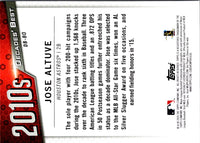 2020 Topps Update Decades' Best Jose Altuve #DB-80