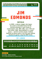 2023 Donruss Jim Edmonds #111
