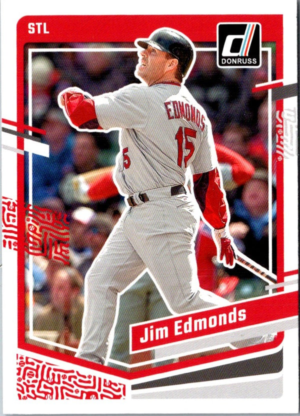 2023 Donruss Jim Edmonds #111