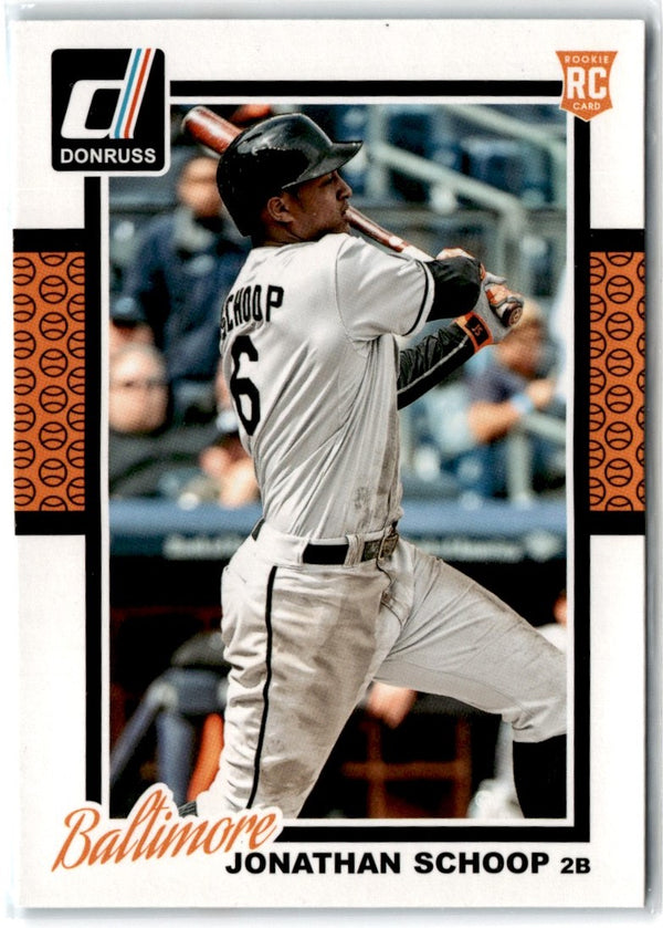 2014 Donruss Jonathan Schoop #268 Rookie