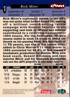 1994 Crash the game Rick Mirer #C3