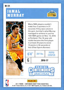 2017 Panini Contenders Draft Picks Season Ticket Variation Jamal Murray