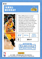 2017 Panini Contenders Draft Picks Season Ticket Variation Jamal Murray #21