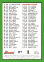 2006 Bowman Draft Picks & Prospects Checklists Checklist Checklist 2 #2