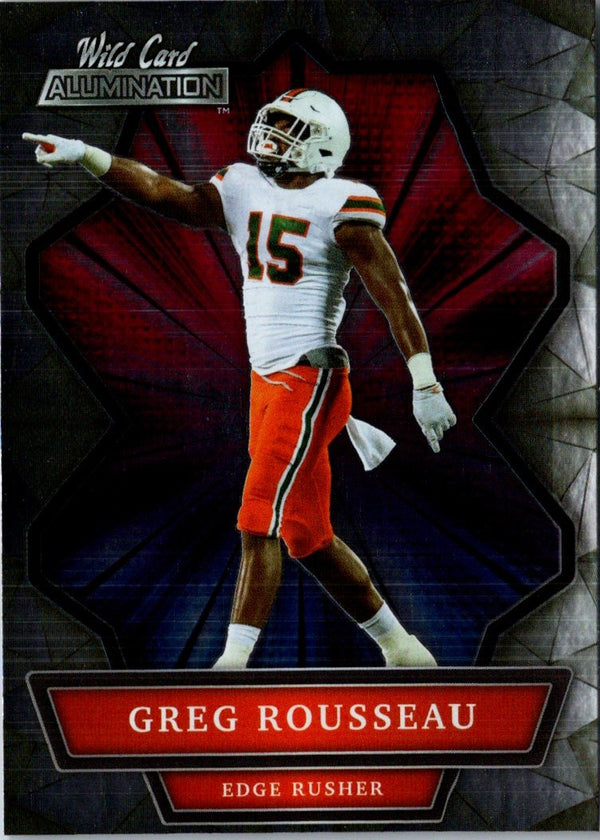 2021 Wild Card Greg Rousseau #158