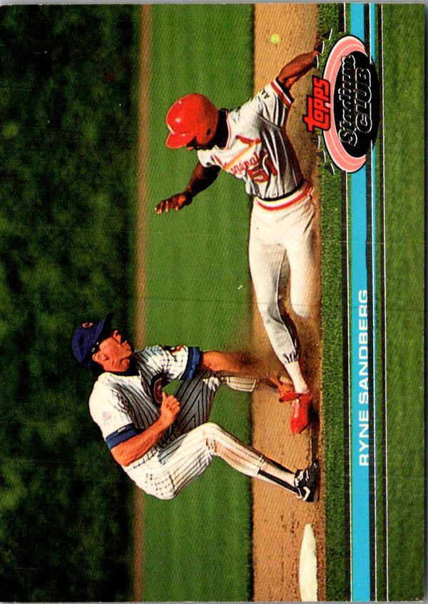 1991 Stadium Club Ryne Sandberg #230
