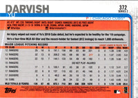 2019 Topps Yu Darvish #372A