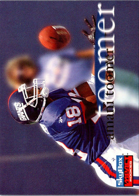 1996 SkyBox Impact Rookies All-Rookie Team Amani Toomer #9