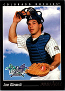 1993 Pinnacle Joe Girardi