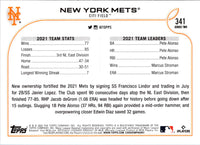 2022 Topps New York Mets #341