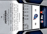 2010 Topps Unrivaled Chris Johnson #75