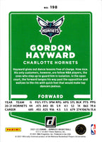 2021 Donruss Gordon Hayward #198
