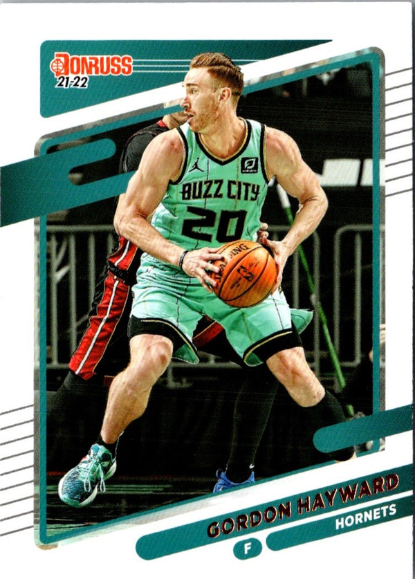 2021 Donruss Gordon Hayward #198