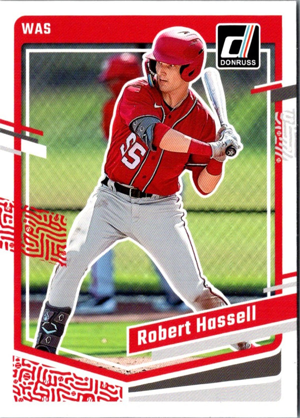 2023 Donruss Robert Hassell #120