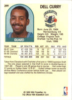1989 Hoops Dell Curry #299