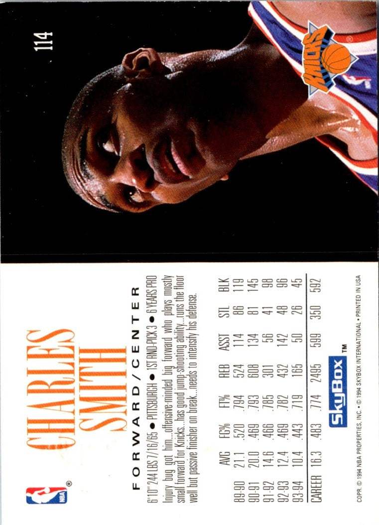 1994 SkyBox Charles Smith