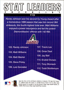 2000 Upper Deck Victory Randy Johnson/Matt Williams