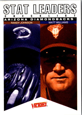 2000 Upper Deck Victory Randy Johnson/Matt Williams #113