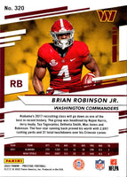 2022 Panini Prestige Brian Robinson Jr. #320 Rookie