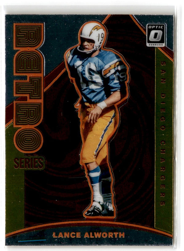 2020 Donruss Optic Retro Series Lance Alworth #RS-LA