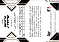 2019 Bowman Platinum Top Prospects Hunter Greene #TOP-84