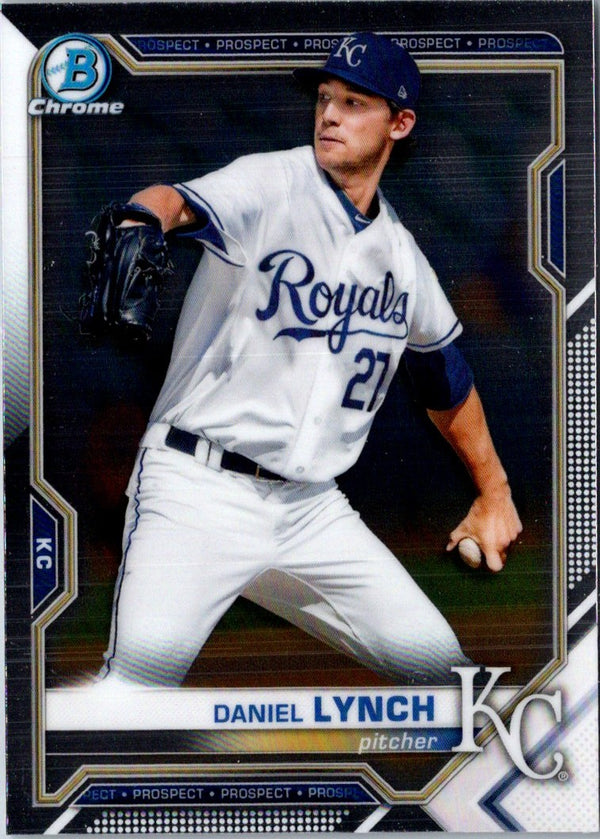 2021 Bowman Chrome Prospects Daniel Lynch #BCP-54