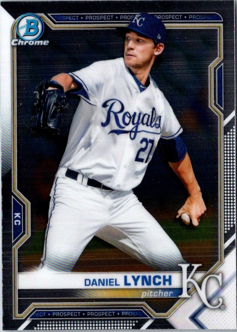 2021 Bowman Chrome Prospects Daniel Lynch