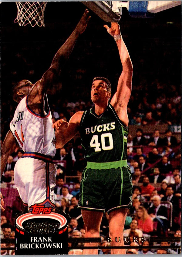 1992 Stadium Club Frank Brickowski #136