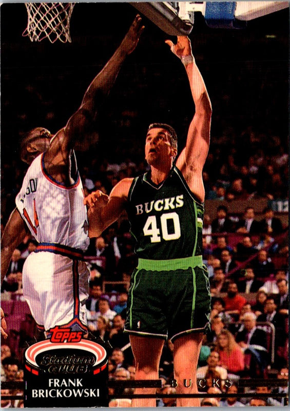 1992 Stadium Club Frank Brickowski #136