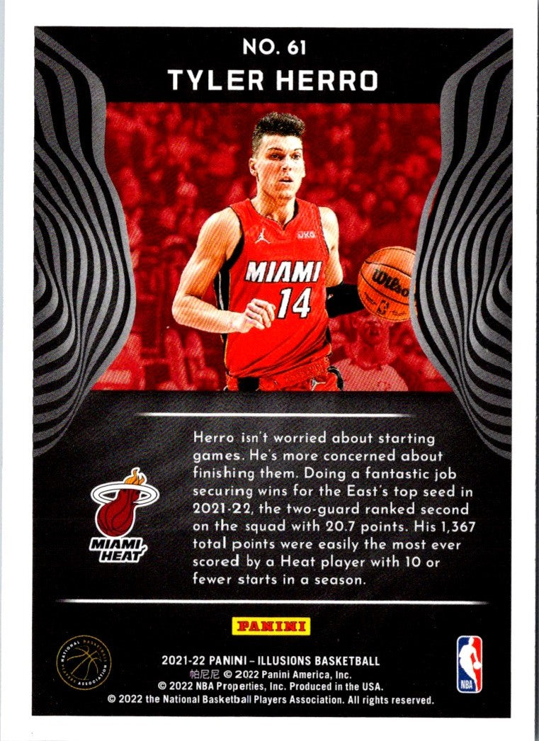 2022 Panini Obsidian Tyler Herro