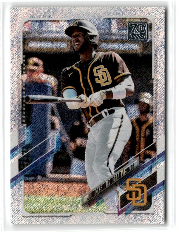 2021 Topps Foilboard (Walmart) Jurickson Profar #266 377/790