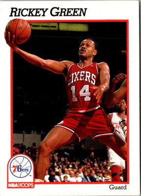 1991 Hoops Rickey Green #160
