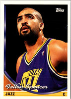 1993 Topps Felton Spencer #317