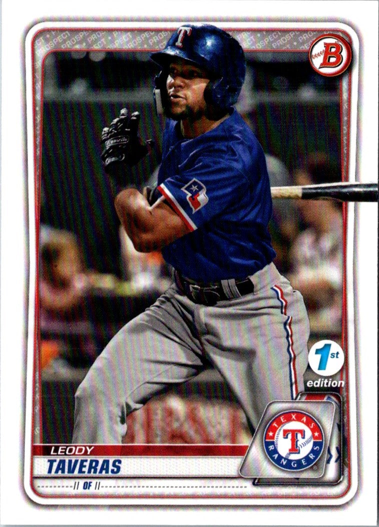 2020 Bowman 1st Edition Leody Taveras