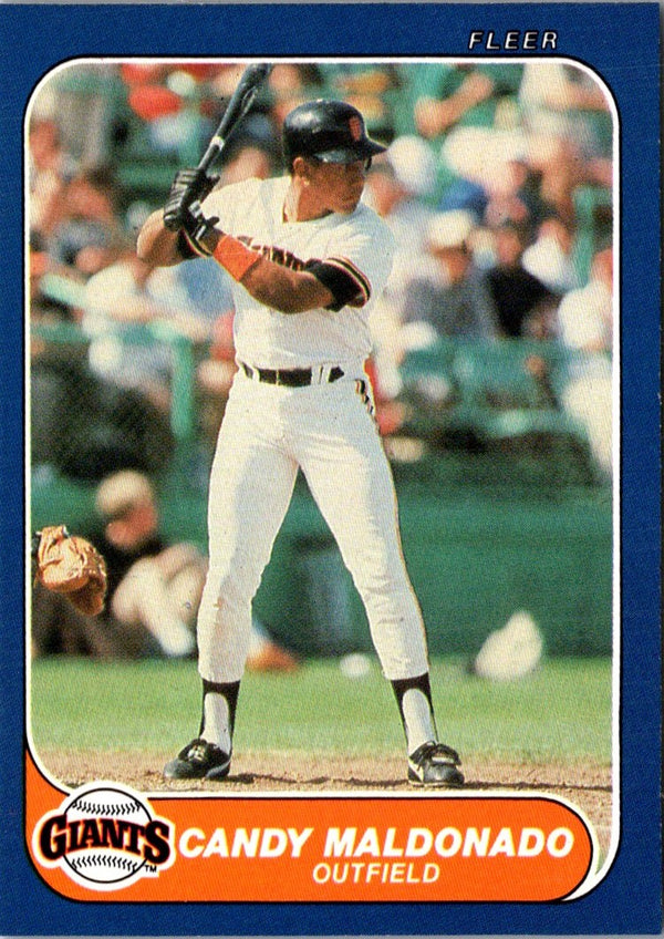 1986 Fleer Update Candy Maldonado #U-71