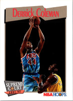 1991 Hoops Derrick Coleman #482