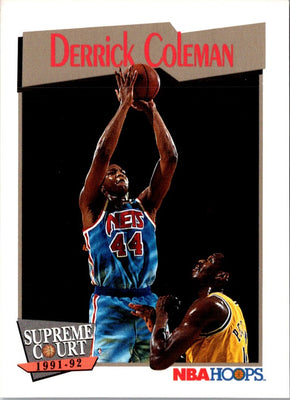 1991 Hoops Derrick Coleman #482