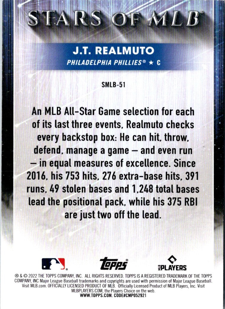 2022 Topps Stars of MLB J.T. Realmuto