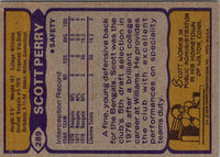 1979 Topps Scott Perry #289 Rookie
